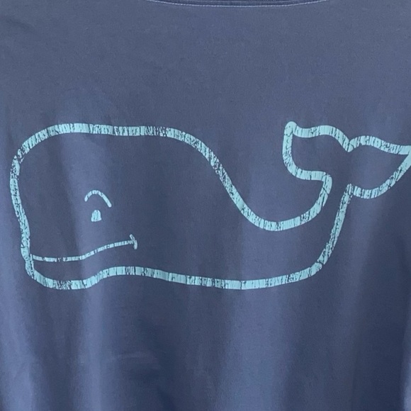 Men's Vineyard Vines Blue Longsleeve T-Shirt - Picture 7 of 9